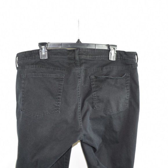 GAP 18/34 Premium Skinny Black Soft Denim Pants Jeans - Picture 5 of 7